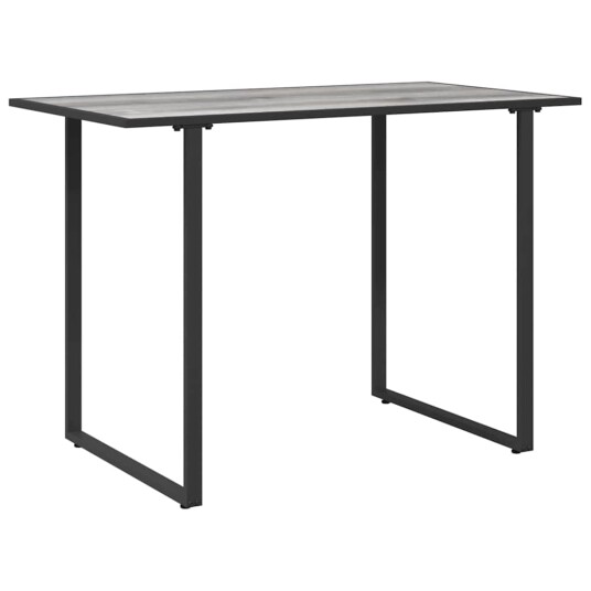 hagebord grå 100x55x70 cm DPC og stål