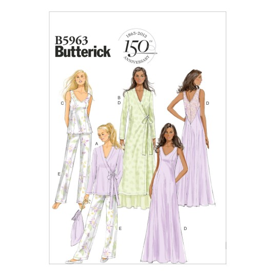 Butterick 5963- Klespakke til dame E5 (14-16-18-20-22)