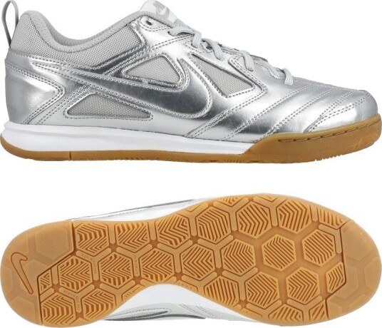 Nike Gato IC LV8 Metallisk sølv/Hvit Barn Innendørs (IC) størrelse 38½