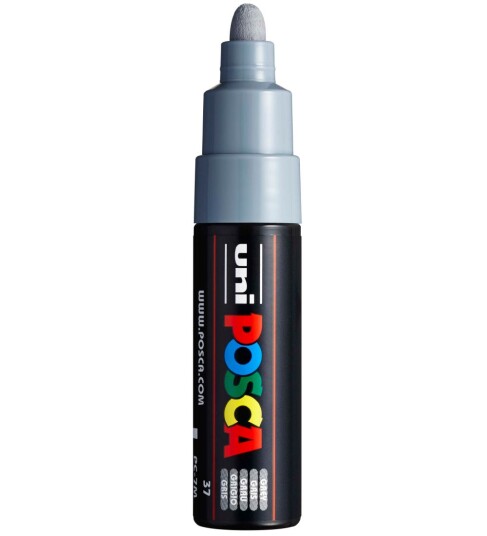 Posca Posca Marker PC-7M Broad Grey Posca Posca Marker PC-7M Broad Grey