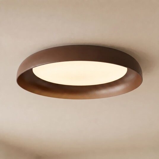Taklampe Lindby Florie Brun / Rust Stue Plast Moderne 7.1 Brun / Rust