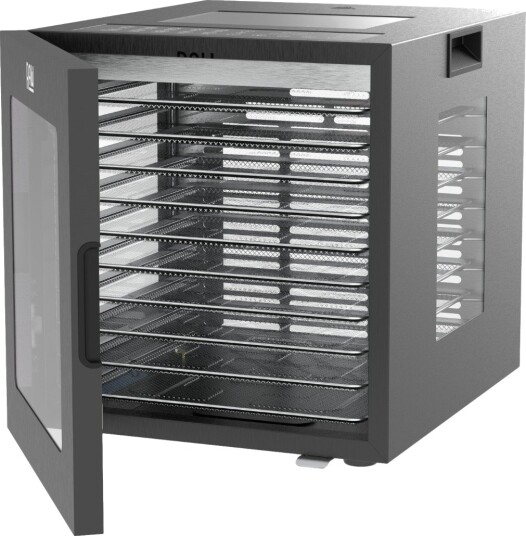 RAW DH10 Dehydrator 10 hyller Rustfritt Stål Svart RAW DH10 Dehydrator 10 hyller Rustfritt Stål Svart