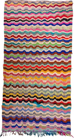 Marokkansk Boucherouite teppe 165 x 335 cm Størrelse: 165 x 335 cm