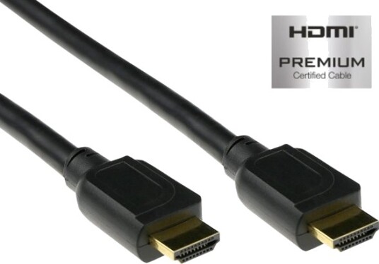Act High Speed Ethernet Premium Sertifisert Kabel Hdmi A Hann Til Hdmi A Hann 1,5 M Ak3943 Act High Speed Ethernet Premium Sertifisert Kabel Hdmi A Hann Til Hdmi A Hann 1,5 M Ak3943