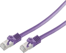 Shiverpeaks Rj45 Patchkabel S/Ftp Pimf Cat.7 Fiolett 5,0M
