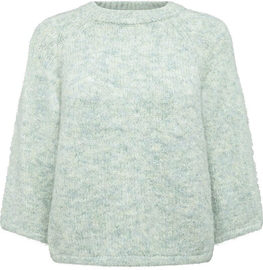 FREE/QUENT Fqgrslulu Pullover   ICEBERG GREEN MELANGE   XS