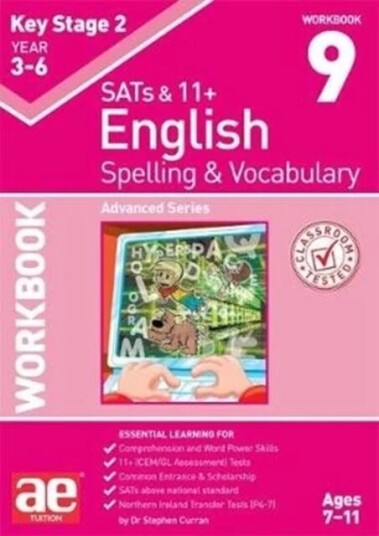 Ks2 Spelling & Vocabulary Workbook 9 Av Dr Stephen C Curran, Warren J Vokes