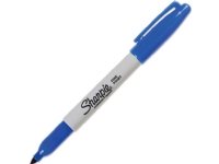 Papermate Permanent marker Sharpie fine rund blå Papermate Permanent marker Sharpie fine rund blå