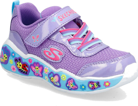 Skechers Girls Play Scene Fun Squad - Purple - 21