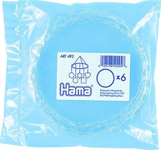Hama Mobiler Ringer Til Perlemotiver 6 stk