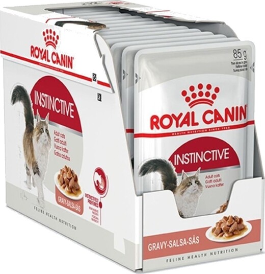 Royal Canin Våtfôr til Voksne Katter Instinctive i Saus 12x85g
