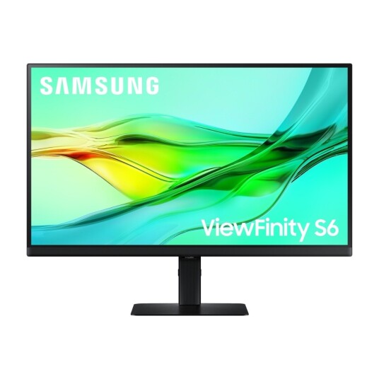 Samsung ViewFinity S6 27" QHD Skjerm med USB-C 100Hz Svart
