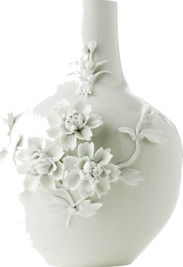 Pols Potten 3D vase 30x37 cm blomst/hvit Pols Potten 3D vase 30x37 cm blomst/hvit
