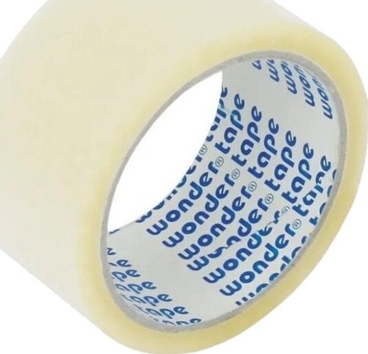 Grand Gjennomsiktig Pakketape 48Mmx50m 6Stk Wonder