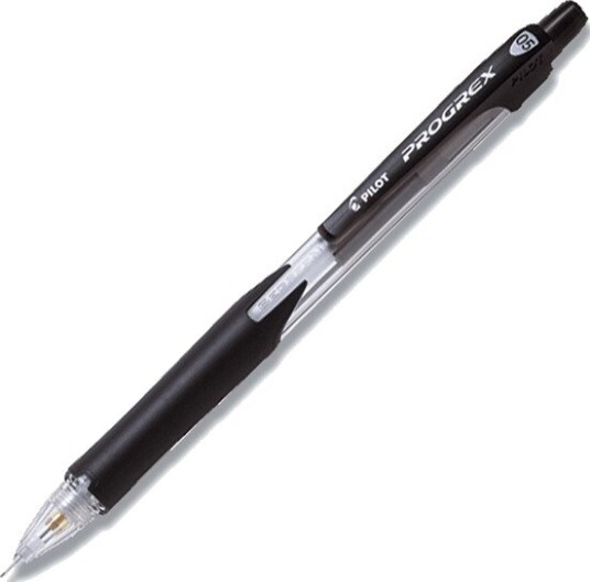 Pencil Pilot Progrex H-125 Sort 0,5 Mm - (10 Stk.) Pencil Pilot Progrex H-125 Sort 0,5 Mm - (10 Stk.)