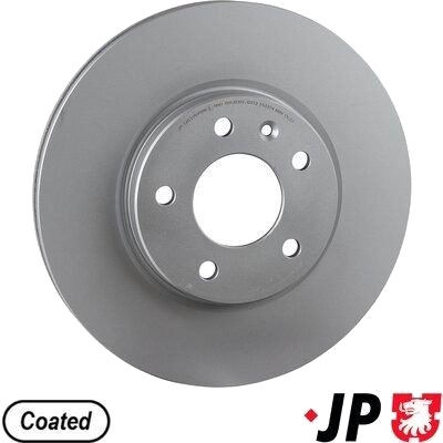 Bremseskive JP GROUP 1263107000