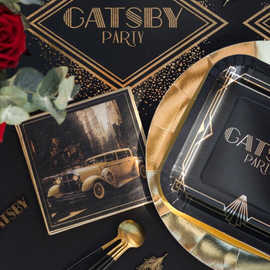 Servietter Gatsby Noir   20 pakning