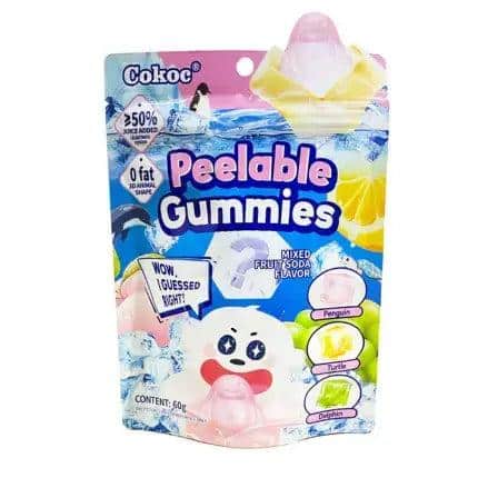 Cokoc Peelable Gummies Mixed Fruit Soda Cokoc Peelable Gummies Mixed Fruit Soda