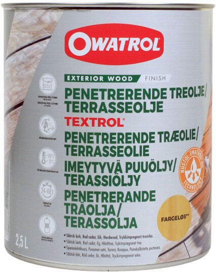 Owatrol Treolje 5l Fargeløs Textrol