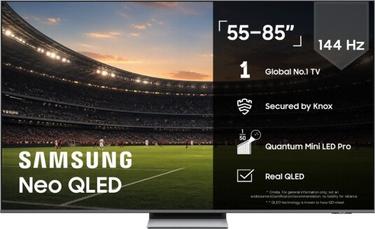 Samsung 85" Neo QLED 4K Mini LED Smart TV med NQ4 AI Gen2 TQ85QN85FAUXXC