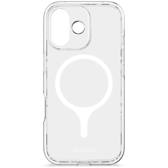 Decoded DropTec Transparent MagSafe deksel til iPhone 17   Gjennomsiktig