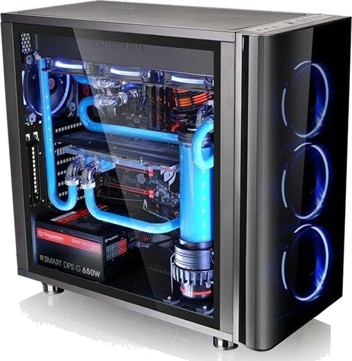 Thermaltake View 31 TG Svart Thermaltake View 31 TG Svart