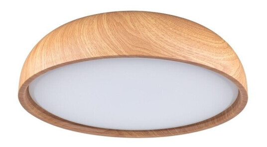 Paulmann - Oka LED Taklampe IP44 White/Wood