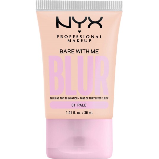 NYX Professional Makeup Bare With Me Blur Tint Foundation 01 Pale 30 ml