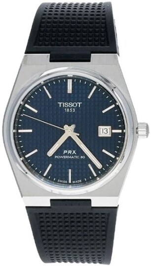 Tissot Dameklokke T137.407.17.041.00 PRX Blå/Gummi Ø35 mm