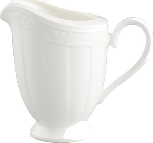 Villeroy & Boch White Pearl fløtemugge 25 cl
