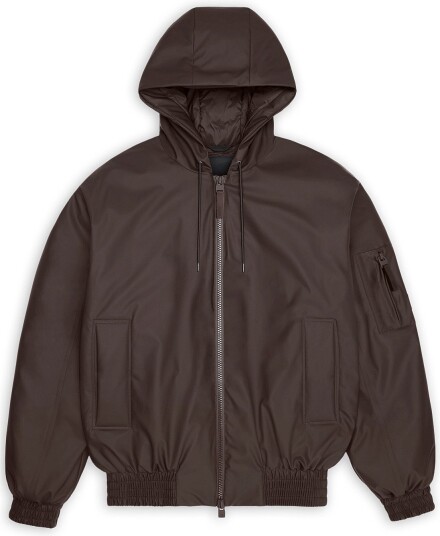 Rains Lohja Insulated Bomber Jacket W3T1   Brown   M
