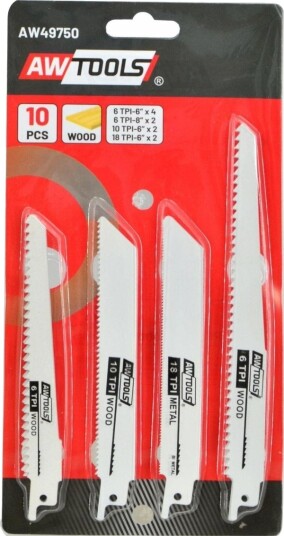 Awtools Awtools Sag-Sagblad 10 Stk Aw49750