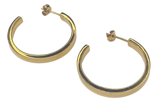 Pico London Øredobber 24 kt. Brass Goldplated S01009-FG