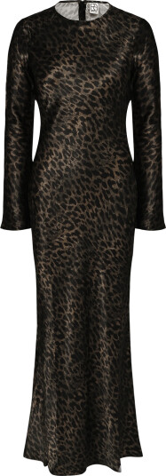 ROUGE EDIT Roushiana L/S Ankle Dress/Pf   Gold   40