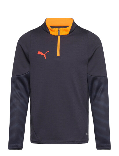 PUMA Individualcup 1/4 Zip-Top Jr - Navy - 128