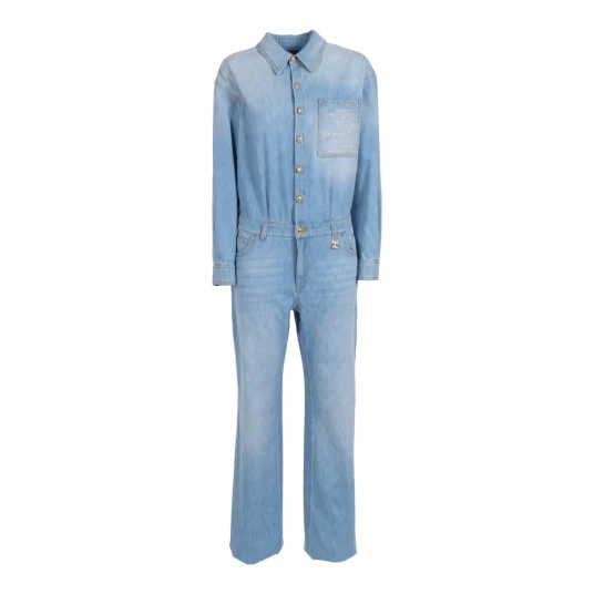 Elisabetta Franchi Dame Jumpsuits & Playsuits Blå S Elisabetta Franchi Dame Jumpsuits & Playsuits Blå S