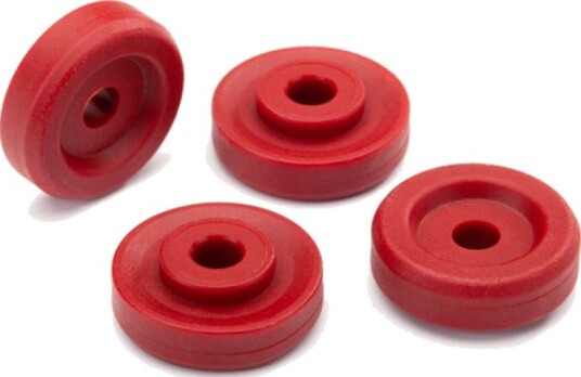 Traxxas TRX-8957R Wheel Washers Red (4) Maxx