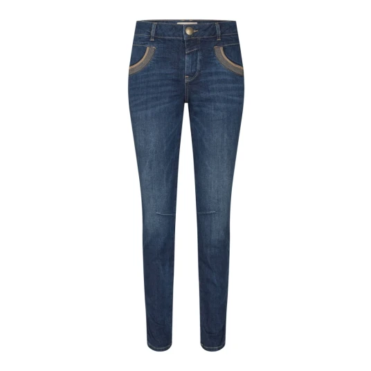 MOS Mosh Dame Jeans Blå W33,