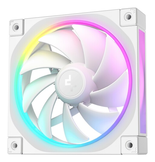 Deepcool FL12 Hvit 120mm RGB Kabinettvifte Deepcool FL12 Hvit 120mm RGB Kabinettvifte