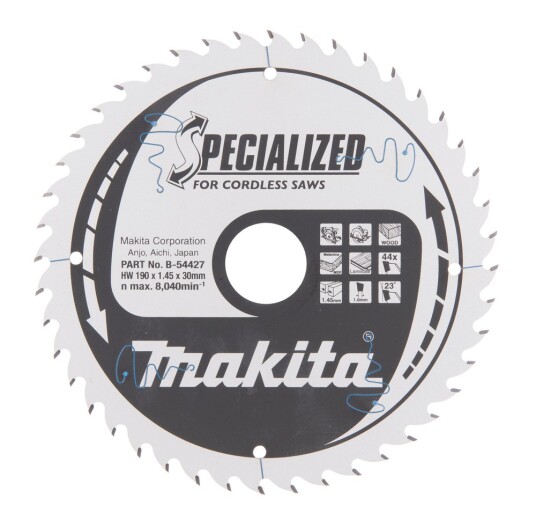 Makita B 54427 Sirkelsagblad 190x30x44T