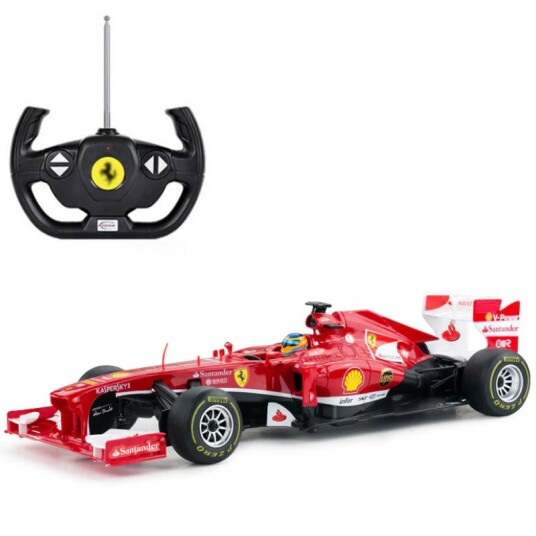 Rastar F138 Radiostyrt Formel 1 Bil 1:12 Rød - Ferdig Montert