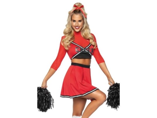 Varsity Cheerleader Babe Kostume Varsity Cheerleader Babe Kostume