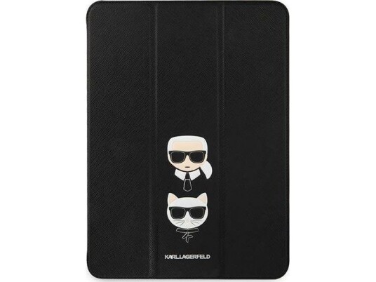 Karl Lagerfeld Klfc12okck Ipad 12,9" Pro 2021 Bokomslag Svart/Svart Saffiano Karl &Choupette
