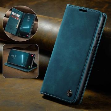 Samsung Galaxy S22 5G Caseme 013 Series Lommebok-deksel Blå