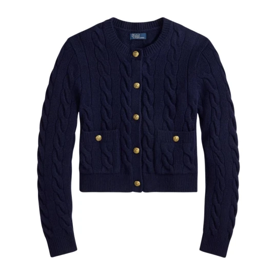 Polo Ralph Lauren Dame Strikkevarer Blå L, Polo Ralph Lauren Dame Strikkevarer Blå L,
