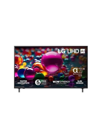 LG 50" Flatskjerm TV LED 4K 50" UHD AI UA75 4K Smart TV 2025 LG 50" Flatskjerm TV LED 4K 50" UHD AI UA75 4K Smart TV 2025