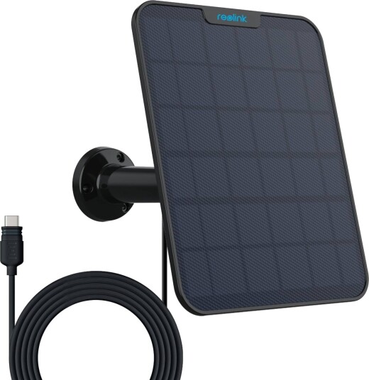Reolink Solcellepanel 2 - 6W Utendørs Sort til Overvåkningskamera Reolink Solcellepanel 2 - 6W Utendørs Sort til Overvåkningskamera