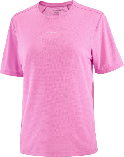 Salomon Women"s Shkout Core Short Sleeve Tee Cyclamen L