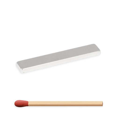 Blokk magnet 40 x 7 x 2,4 mm kraftig magnetplate av neodym
