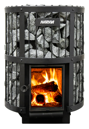 Harvia Legend 240 Greenflame Vedfyrt Badstuovn
